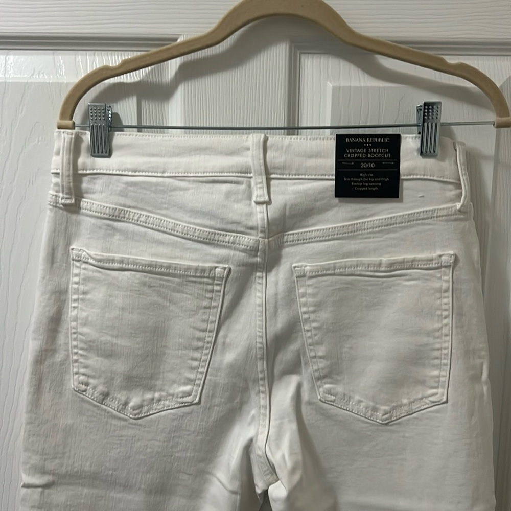 Banana Republic HIGH-RISE BOOTCUT CROPPED JEAN - 30/10 NWT